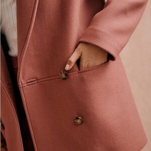 Sezane Pink Blazer